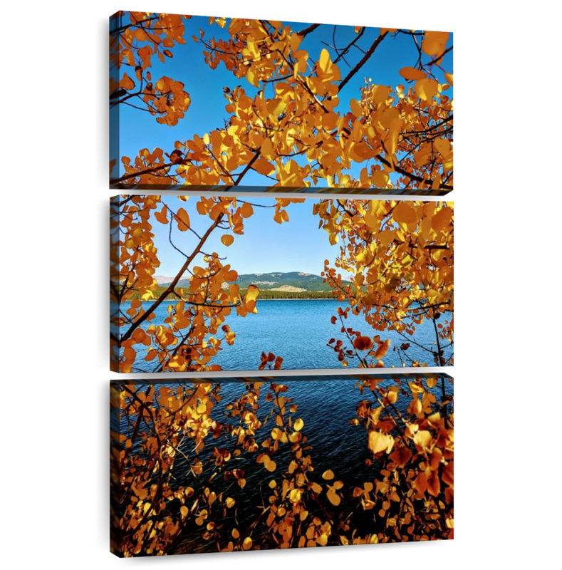 Alvord Autumn Lake, Colorado, H 32 po x l 20 po