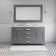 Ensemble de meuble-lavabo double 60 po Minnetrista