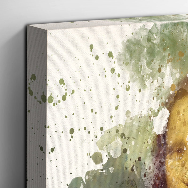 Leonardo Da Vinci - Wrapped Canvas Painting, 76cm H x 50cm W