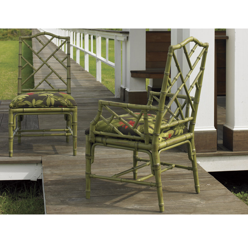 Island Estate Ceylon Side Chair, Cilantro