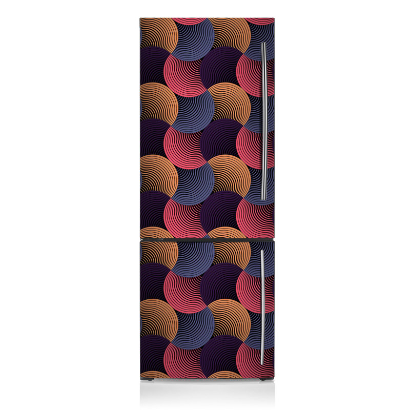 Abstract Door Decal