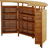 Alexandrine Solid Wood Bar Counter