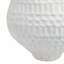 Sagebrook Home 16" Callan Large 3D Printed Porcelain Vase, Ivory-689949233