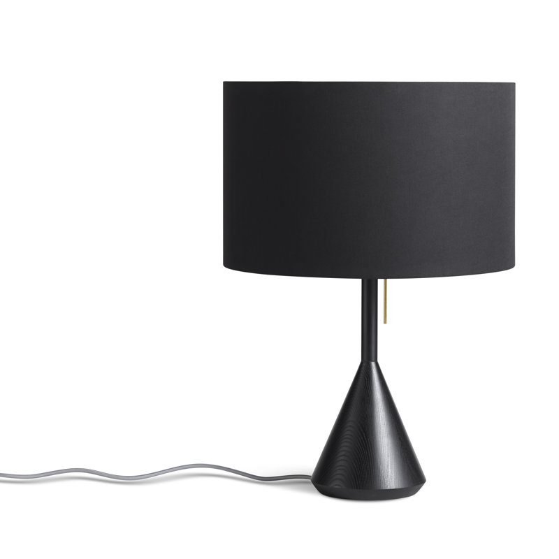 Flask Table Lamp, Black