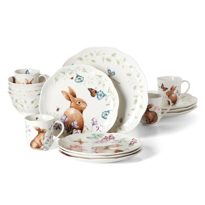 Ensemble 16 pièces Butterfly Meadow Bunny