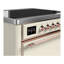 Majestic III Series 36 Inch Induction Range with 6 Induction Elements in Matte Graphite (Chrome Trim)-618479909-618479956