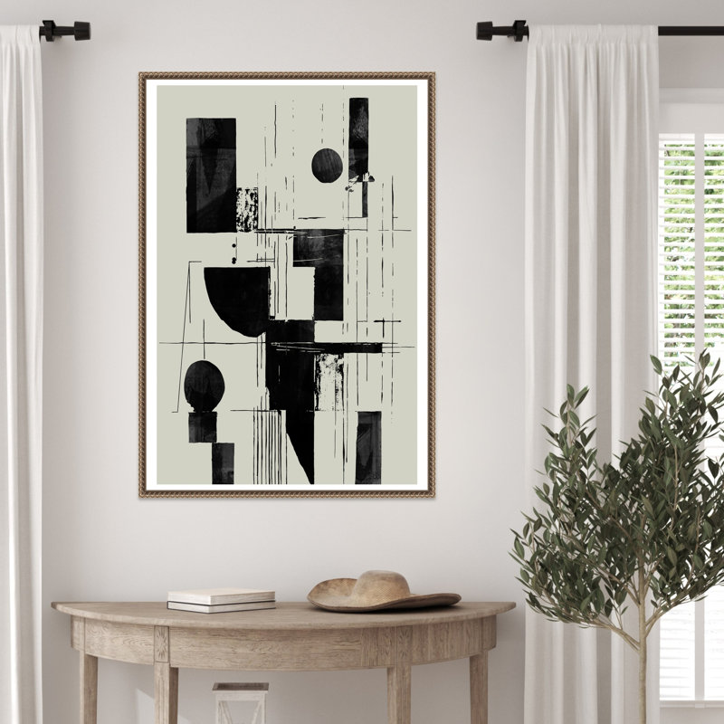 «Interconnected No. 1» par Cartissi, reproduction d'art sur toile encadrée
