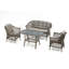 Divona Rectangular 5 - Person Dining Set