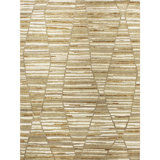 Hand Knotted Area Rug in Wheat And Sand
