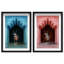 Whatsup Entrance Set of 2 Animals Shadowbox by Oliver Gal-304901045-304901047
