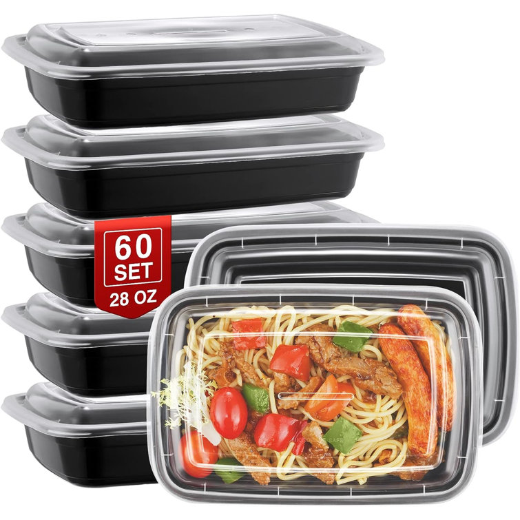 Prep & Savour Anees Rectangular 28 Oz. Food Storage Container