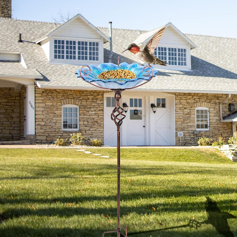 Bernadine Stake Birdbath