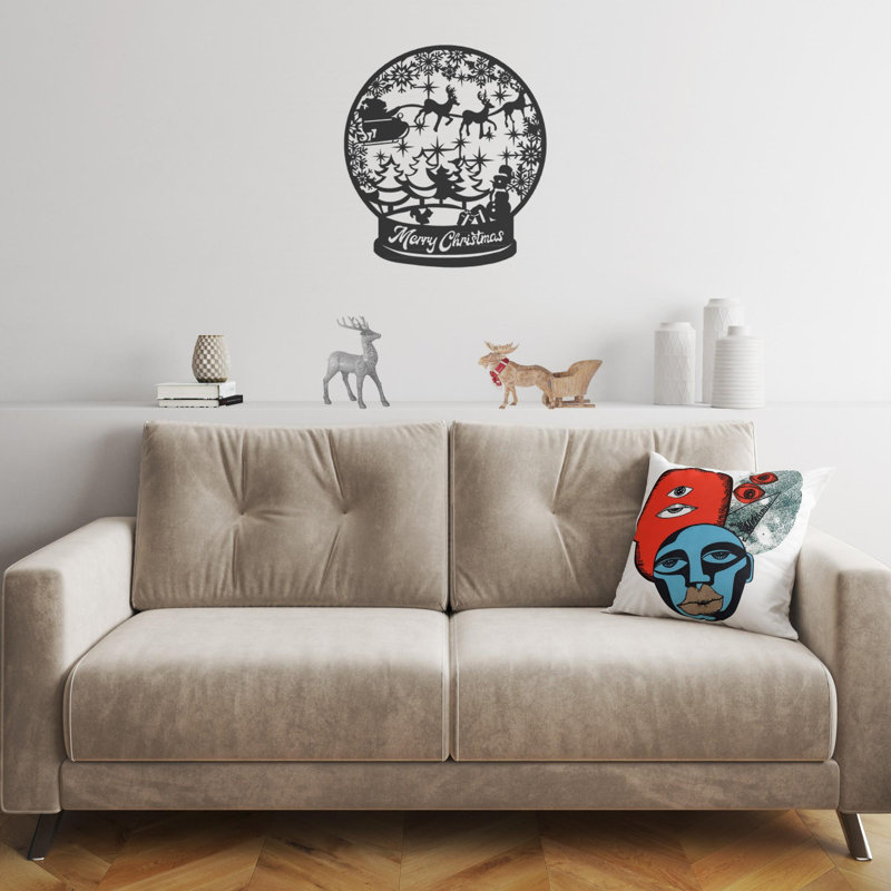 Coussin lavable de qualité supérieure, 17,0 x 17,0 pouces, 50% coton / 50% polyester, rembourrage en silicone, fermeture à glissière dissimulée | Doux, confortable et repassable | Parfait pour la décoration intérieure, le salon et la chambre à cou