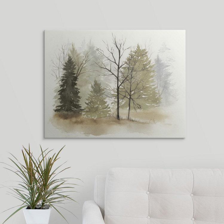 Safiyah In the Mist I 'Grace Popp, impression, H 18 po x l 24 po x P 1,5 po, Toile