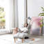 Fauteuil inclinable ergonomique pour le salon - Lin gris, chambre à coucher à 3 sections