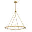 Lustre en or 29,5 po DEL de luxe