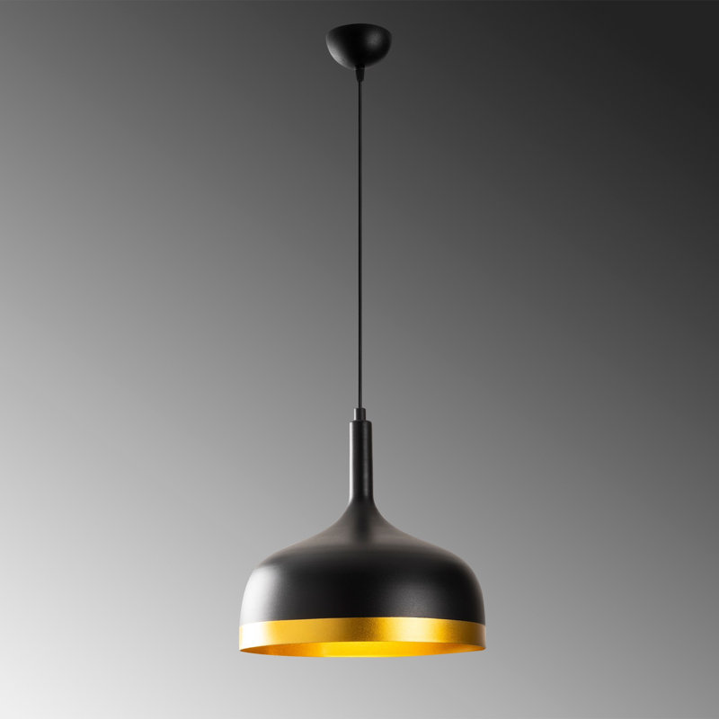 Luminaire suspendu en forme de dôme à 1 lumière Philo