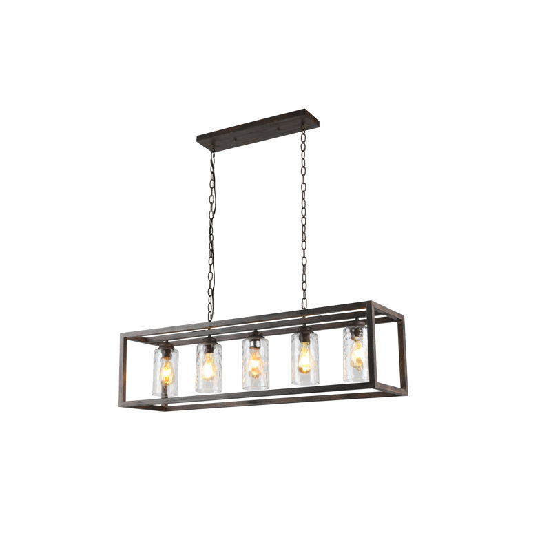Luminaire semi-encastré 4 lumières Gracie Oaks
