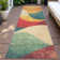 Machine Washable Indoor/Outdoor Kimberlin ACN2184 Swirls Rug