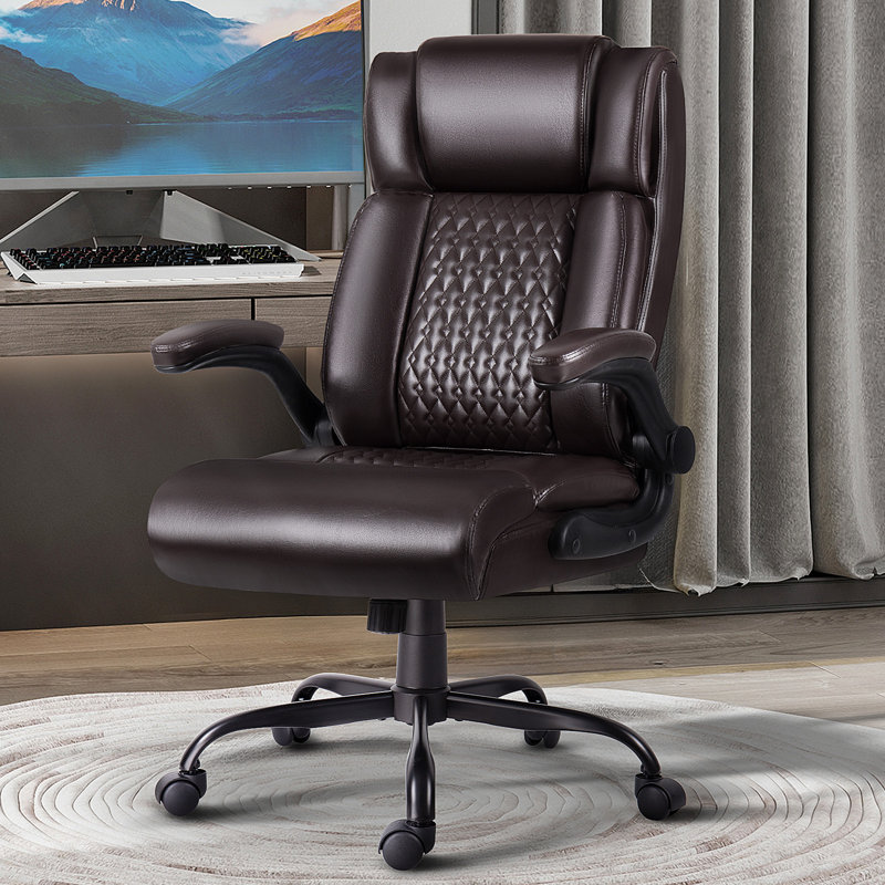 Fauteuil de direction Big and Tall, Brun