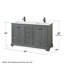 Ensemble de meuble-lavabo double 60 po Deborah-97760619-97760622-97760646