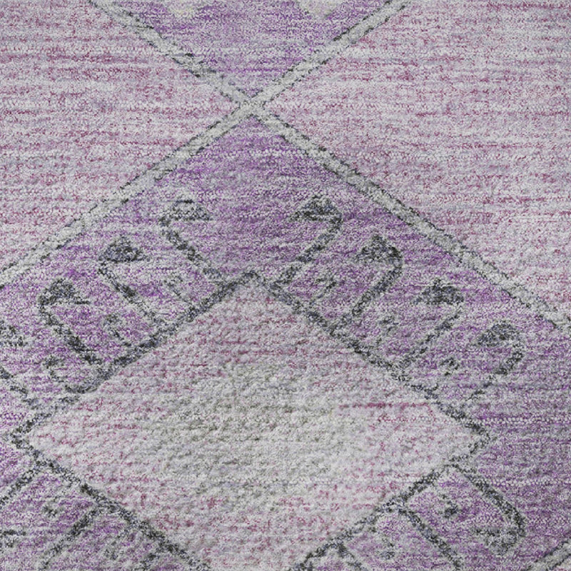 Tapis de qualité supérieure Mayfield AMF1857 Aztec lavable à la machine, Rectangle 10 pi x 14 pi