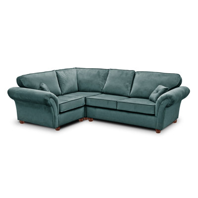 Lila 4 Seater Velvet Corner Sofa 
