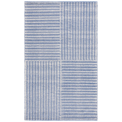Karpeta Striped Hand Woven Wool and Cotton Area Rug