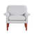 100 % polyester gris clair est en rupture de stock
