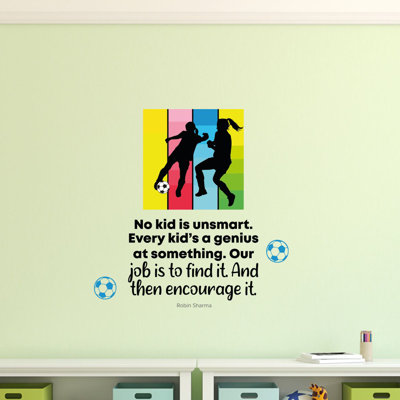 Text & Numbers Wall Decal