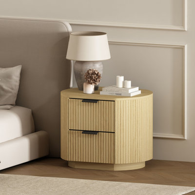 Olivia 27" W 2-Drawer Nightstand by Manhattan Comfort