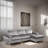 Seph Velvet Sectional-522432571