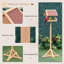 AvianNest 144.00cm Wood Bird Play Stand for Floor