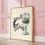 Vin, boisson, liqueur, affiche, cuisine, décoration murale, bar, chariot, impressions, vin, fromage, art mural neutre-102833047-102833049