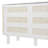 Space-saving Full Murphy Bed With Hidden Storage And Modern Woven Design