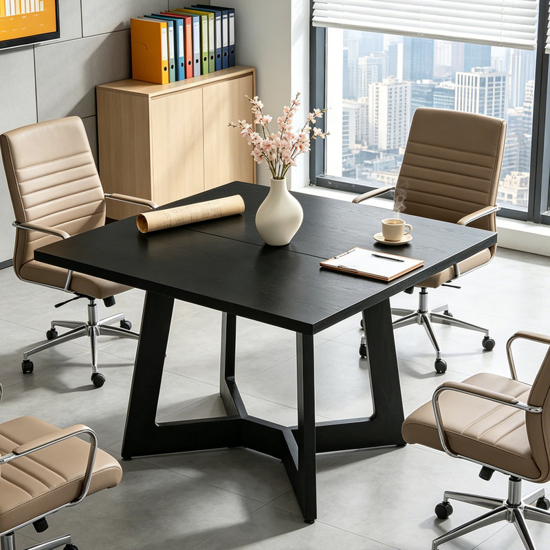39.37cm Square Conference Table