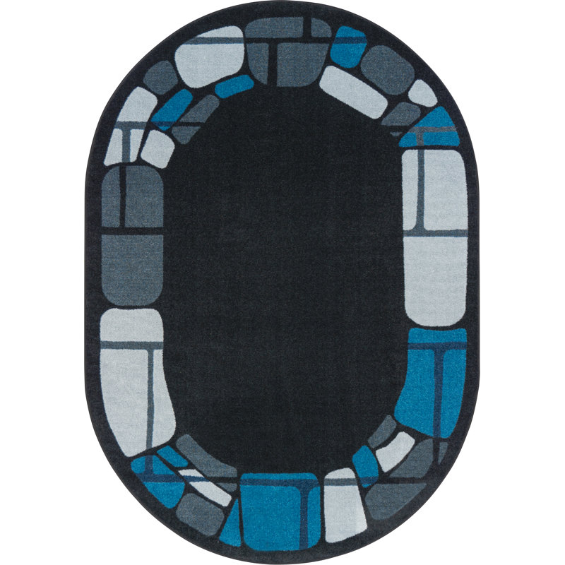 Tapis Kid Essentials Biostones, Ovale 5 pi 4 po x 7 pi 8 po