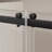 56-60 In. W X 62 In. H Frameless Double Sliding Tub Door, Bypass Tub Shower Door Soft Closing, Matte Black-123210233
