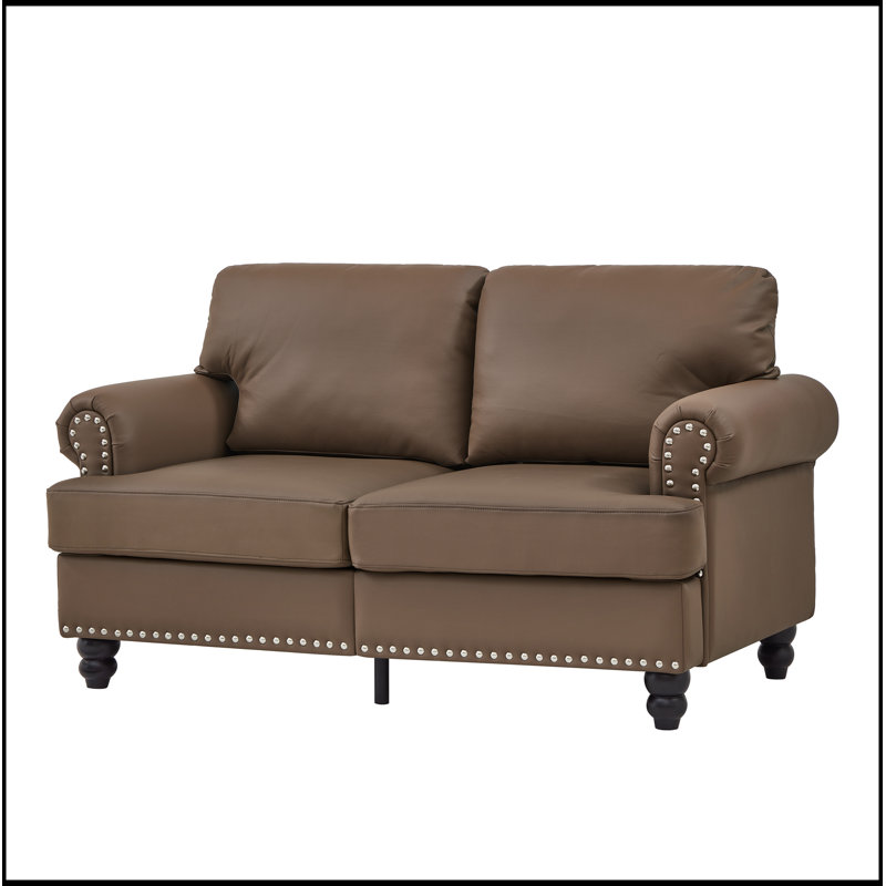 Causeuse de salon 59,5 "Classic, Brun