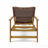 Wood + Wicker Chaise Lounge-1110444871