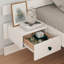With Drawer With Headboard Solid Pine Wood-857079096-857079091