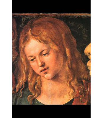 « christ enseigne the apprising hommes » par albrecht durer, reproduction d’art