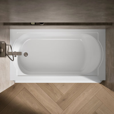 Memoirs 60" x 32" Alcove/Tile in Soaking Cast Iron Bathtub