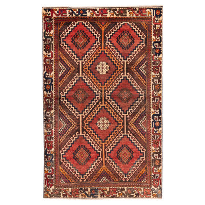 Konya Anatolian Red Rug 4'2" x 6'8"
