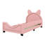 Upholstered Daybed With Carton Ears Shaped Headboard-1642974877