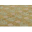Rug & Kilim’S Block Print Custom Rug Design In Gold With Pink And Green Florals-945219035