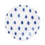 Santorini Handmade Hard Ceramic Dinner Plate