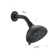 High Pressure 6-Setting 4" Shower Head - Angle Adjustable, Clog-Proof Shower Head
