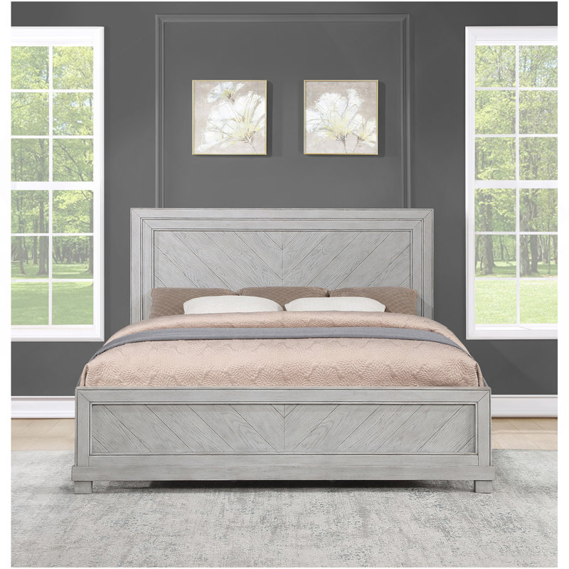 King Bed - Gray, King 