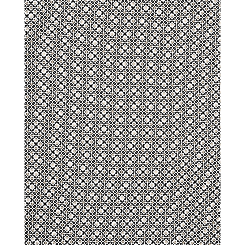 Serendipity Fabric, Black/Taupe